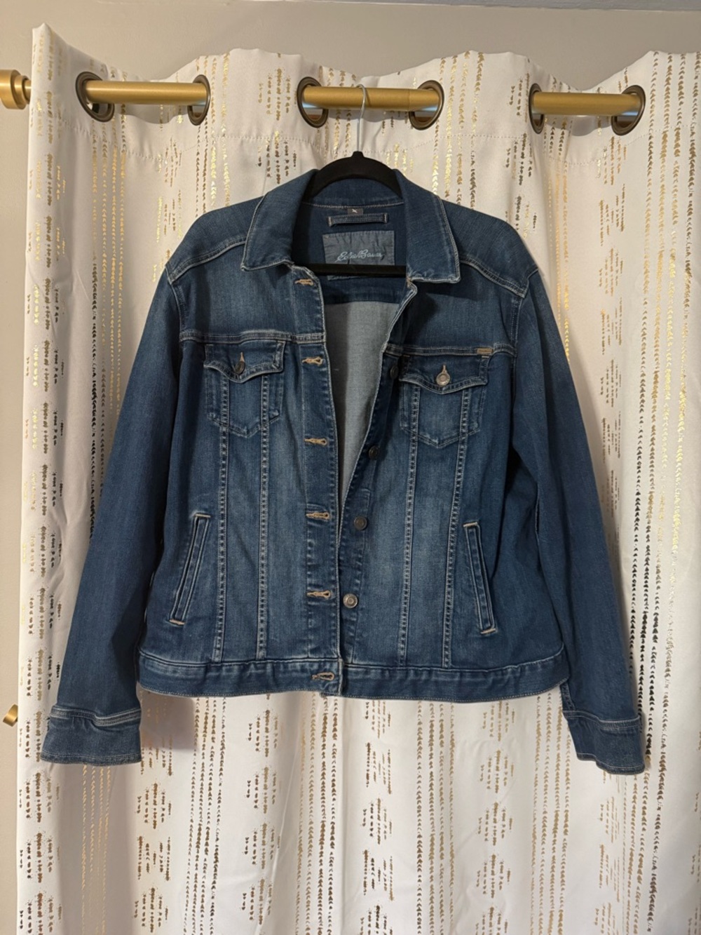 Classic Blue Denim Jacket - Women's Casual Trucker